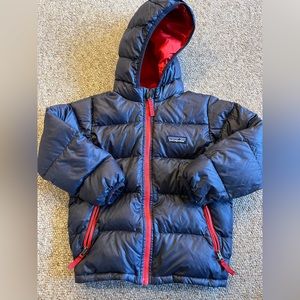 Patagonia 4t blue puffer